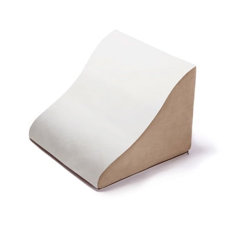 Avana Back Rest Memory Foam Back/Lumbar Pillow, Cloud/Camel