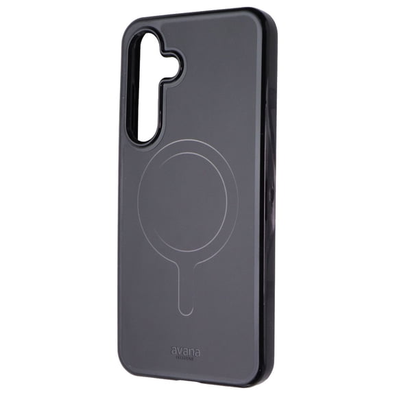 Avana Creations Black Ice Series MagSafe Case for Samsung Galaxy S25 FE - Black