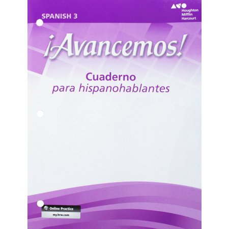 ¡Avancemos! Cuaderno para hispanohablantes (Student)Level 3 9780618766000 0618766006 - Used/Very Good