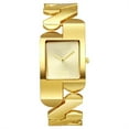 thumbnail image 1 of Avaner Couple Analog Quartz Watches Men and Women Gold Silver Stainless Steel Watch Fashion His and Hers Watches, 1 of 6