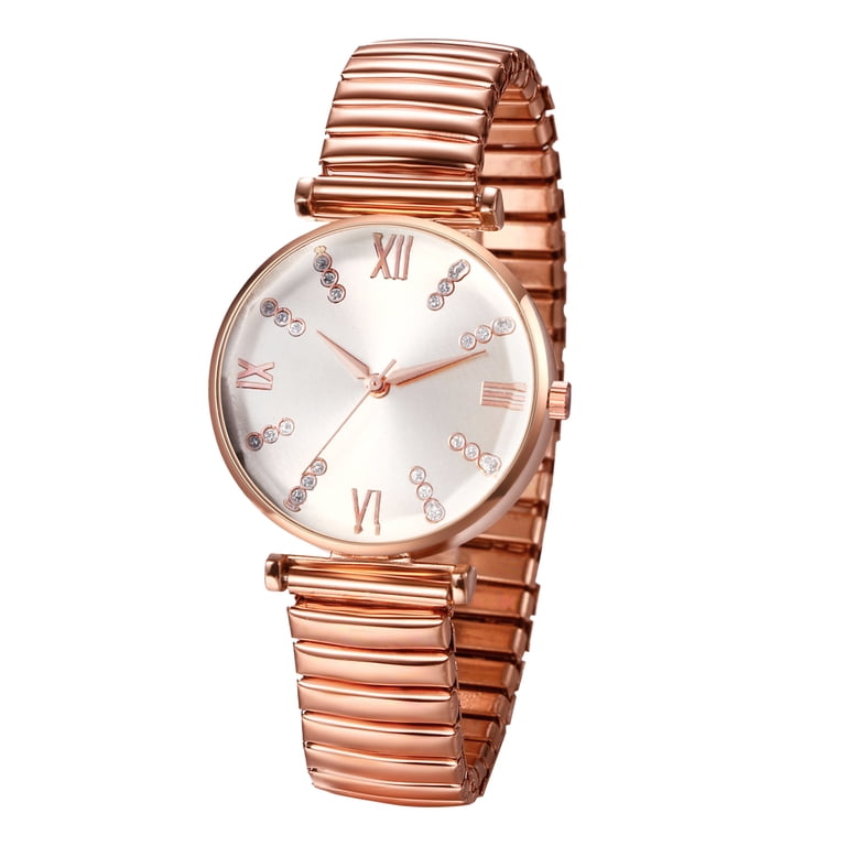 Avaner Elastic Strap Watches for Women: Large Face Arabic  display picture 1