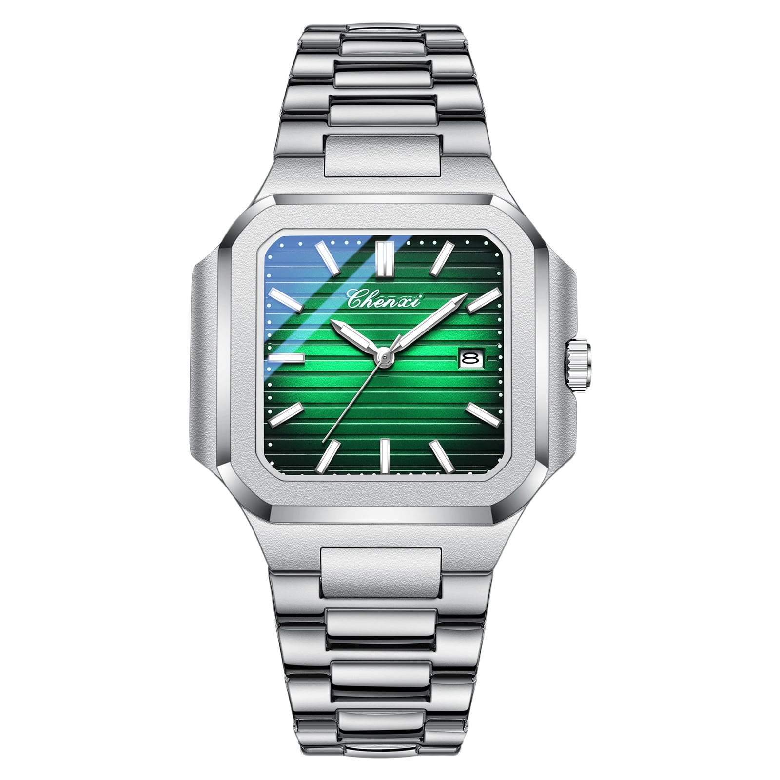 Classic Silver Square Watch Peugeot Men main image 4