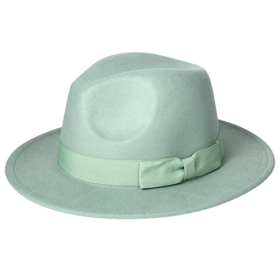 Avaner Mens Warm Fedoras Felt Trilby Hat Vintage Panama with Short Brim Winter Bowler Outdoor British Jazz Costume Headwear