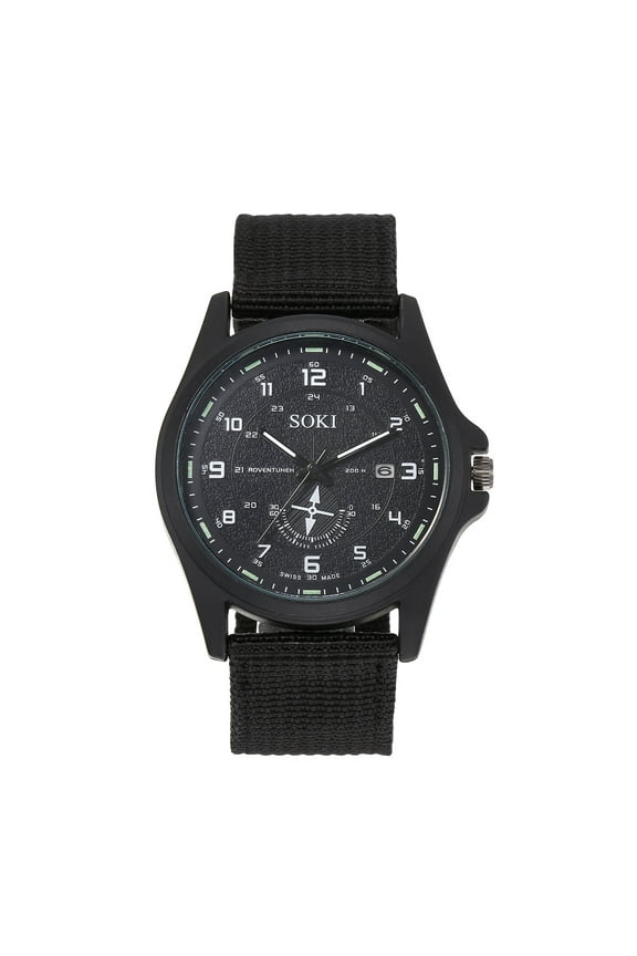 Military Watch for Men : Analog Mens Watches Classic Design - Field Wrist Watches for Man - Tactical Quartz Watches