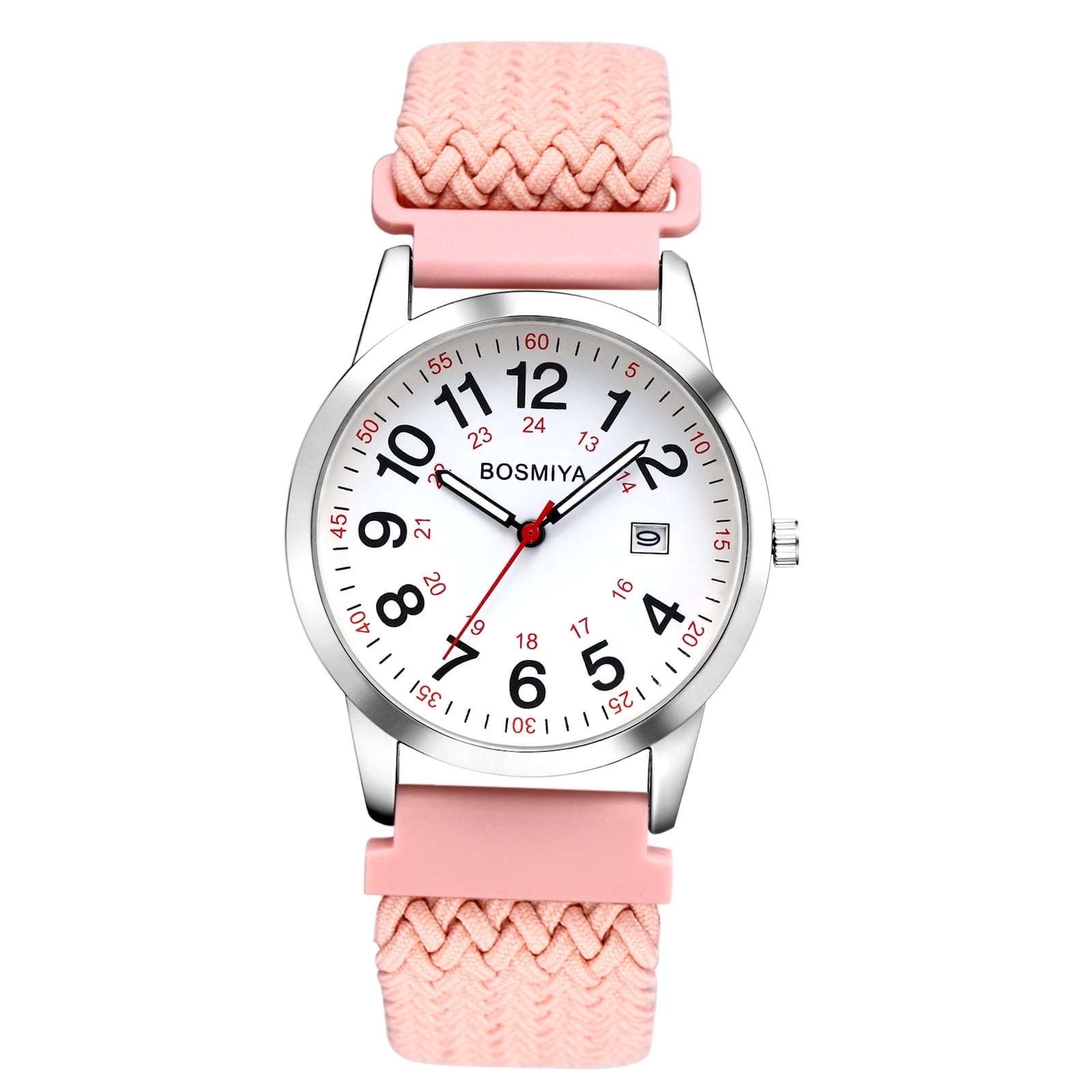 Analog Quartz Stretch Braided Band Wrist Watch with Arabic Numerals Avaner Watches Women Men Elastic: Wrist Watch with Qatar | Ubuy main image 3