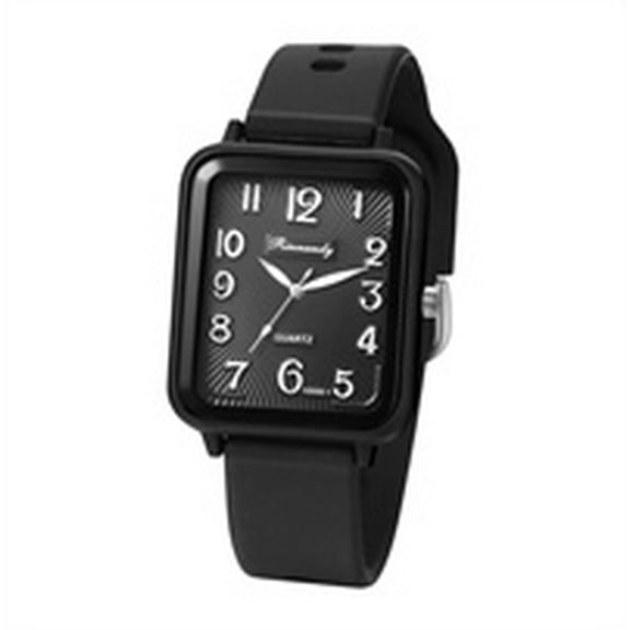Avaner Silicone Sports Watch, Rubber Strap Square Analog Quartz Watch for Teenager