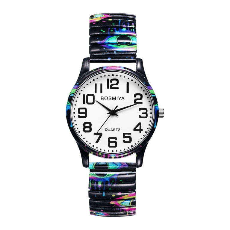 Avaner Stretch Band Watch for Women: Halloween Element  display picture 1
