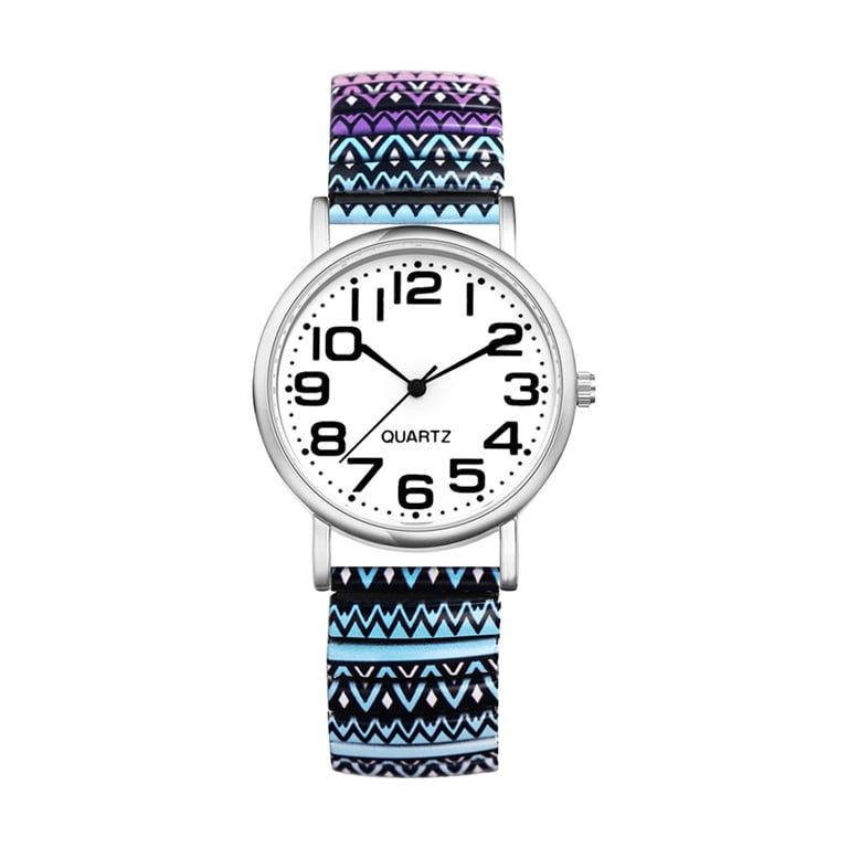 Avaner Stretch Band Watches for Women: Bohemia Flower Easy  display picture 1