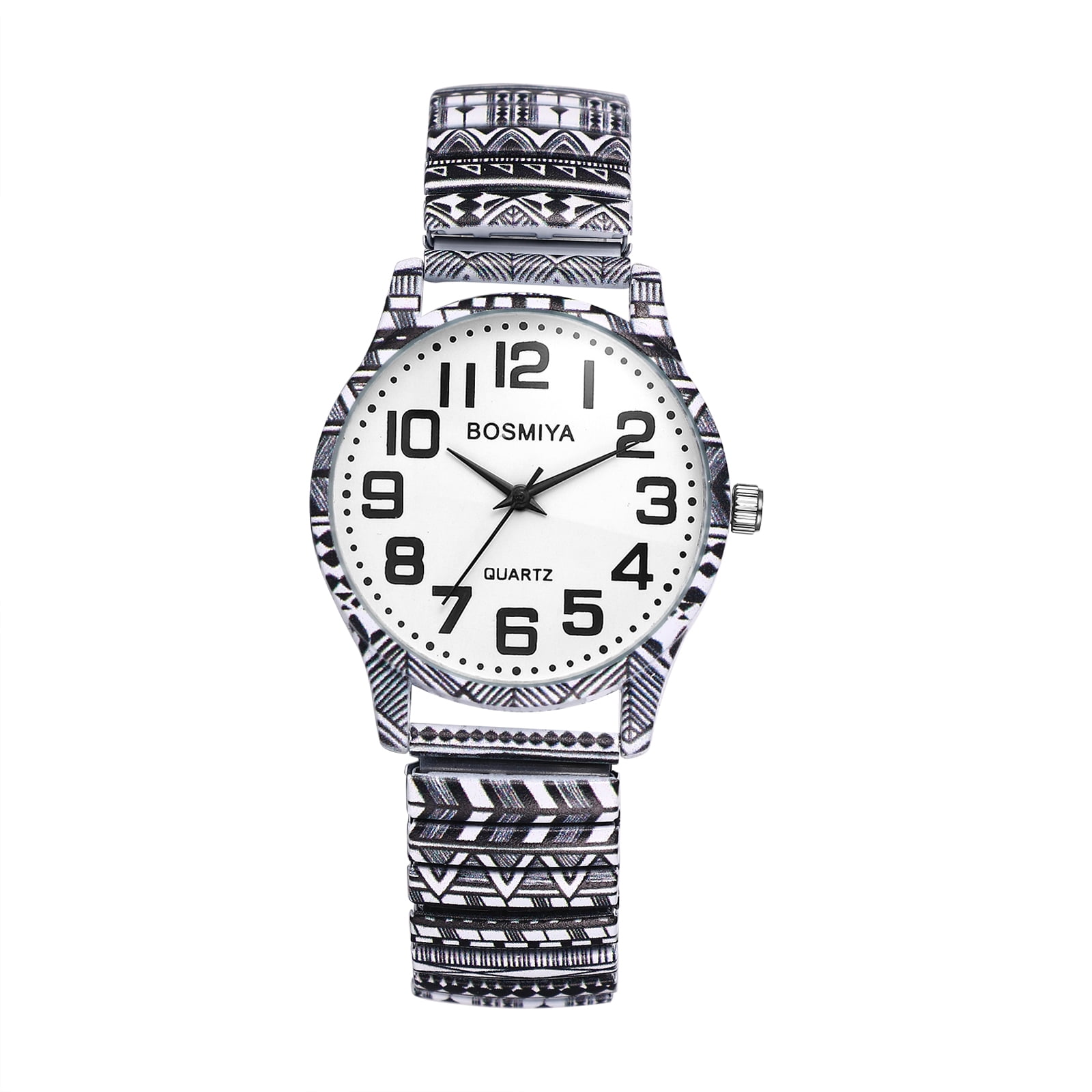 Avaner Stretch Band Watches for Women: Bohemia Flower Easy  display picture 2