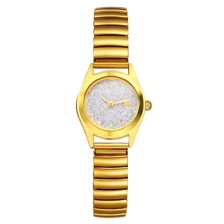 Avaner Stretch Strap Watch for Women:Big Dial Easy Reader 
