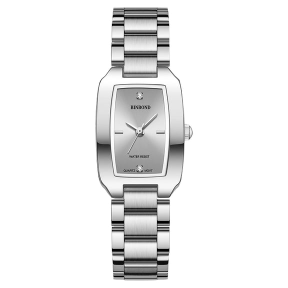 Avaner Women Square Analog Quartz Watche Imitation Diamond  Stainless Luxury Fashion Small Slim  Waterproof Dress Casual Simple Wife Gifts Wrist Watch