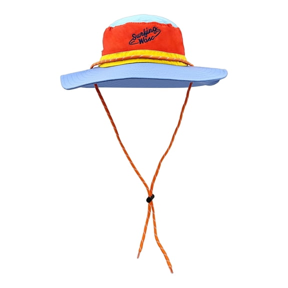 Avaner Women's Color-blocked Sun Hat Wide Brim Bucket Hat for Womens Beach Safari Gardening Golf Fishing