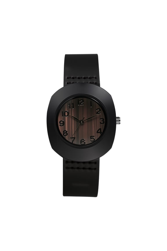 Women's Leather Wrist Watches: Vintage Retro Handmade Analog Quartz Arabic Numerals Bracelet Watch