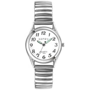 Avaner Womens ultra-thin quartz watchLarge Arabic numerals dial Luminous hands Elastic Watch
