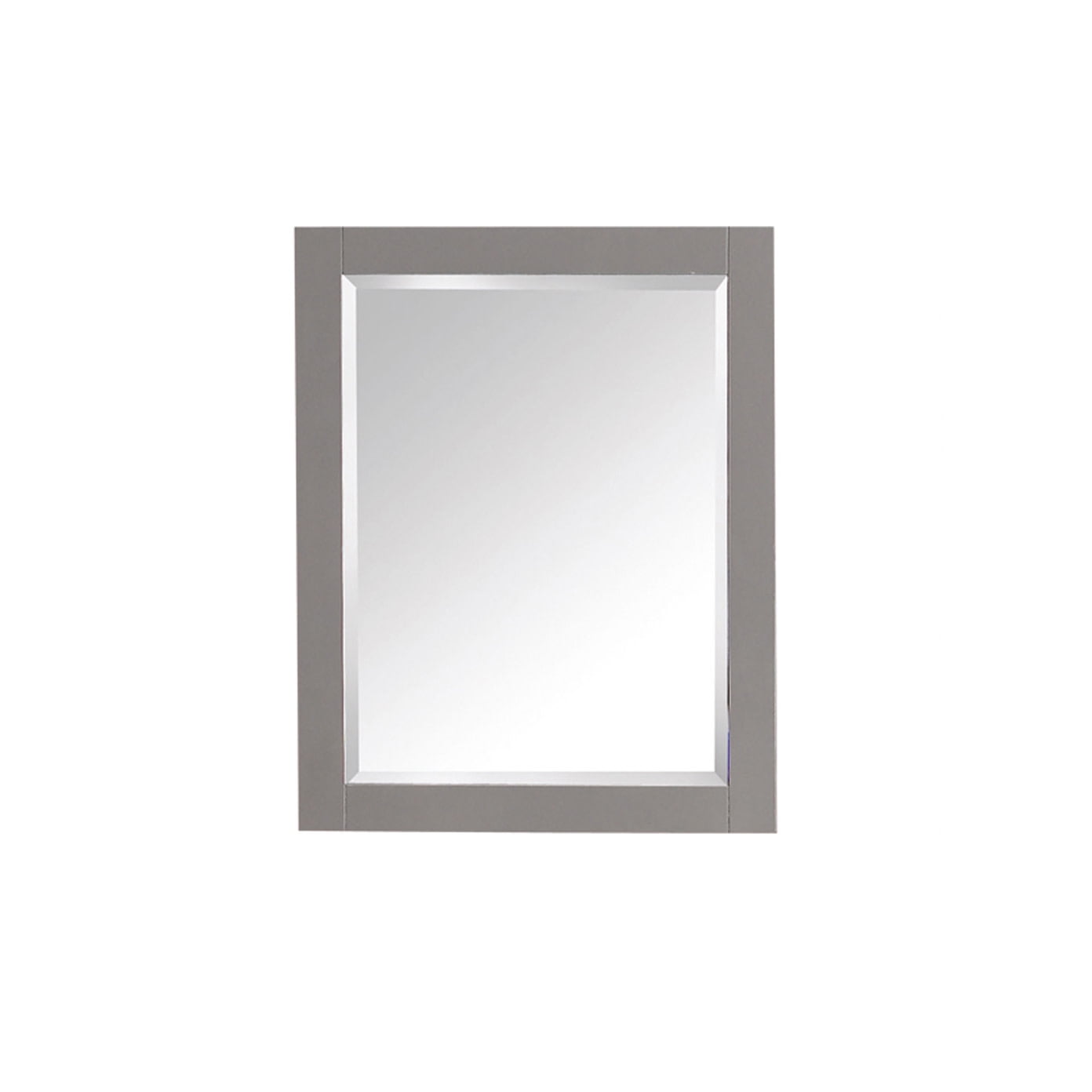 Gray Rectangular Wood Framed Mirror 24" x 30"