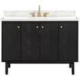 thumbnail image 1 of Avanity ADELE-VS49-BK Adele 48" Free Standing Single Basin Vanity Set - Black, 1 of 7