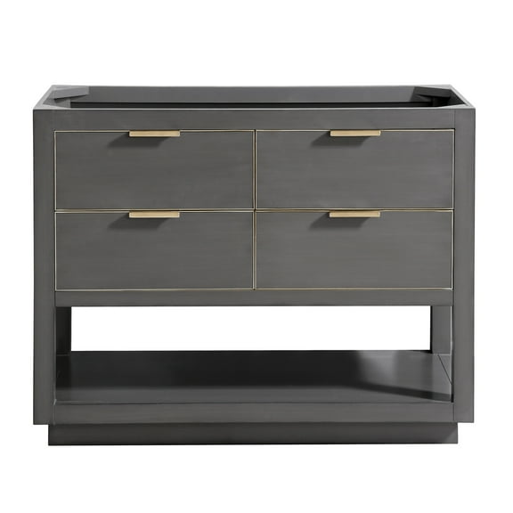 Avanity Allie-V42 Allie 42" Single Free Standing Wood Vanity Cabinet Only - Gold