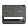 thumbnail image 1 of Avanity Allie-V42 Allie 42" Single Free Standing Wood Vanity Cabinet Only - Grey, 1 of 5