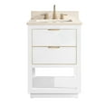 thumbnail image 1 of Avanity Allie-Vs25-G-D Allie 24" Free Standing Single Basin Vanity Set - White, 1 of 6