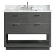 thumbnail image 1 of Avanity ALLIE-VS43-TGS-C Allie 43" Free Standing Single Basin Vanity Set - Grey, 1 of 6