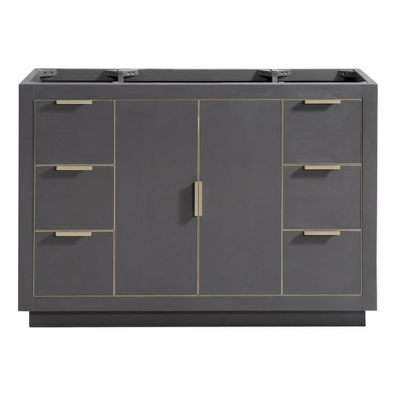Avanity Austen-V48 Austen 48" Single Free Standing Wood Vanity Cabinet Only - Gold
