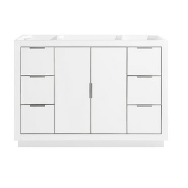 Avanity Austen-V48-S Austen 48" Single Free Standing Wood Vanity Cabinet Only - White