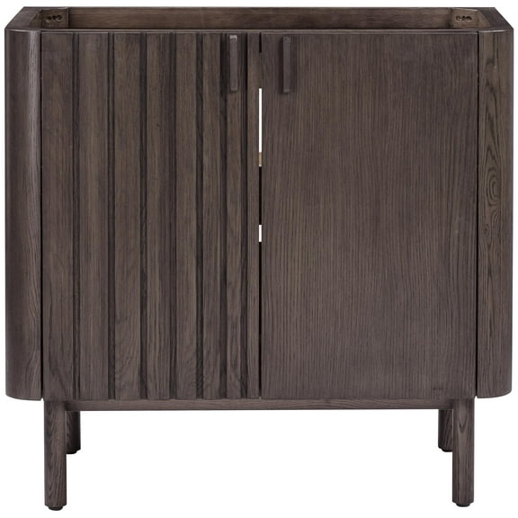 Avanity Blakely-V36 Blakely 36" Single Free Standing Vanity Cabinet Only - Brown Oak