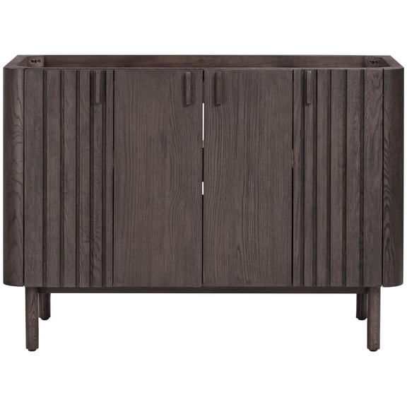 Avanity Blakely-V48 Blakely 48" Single Free Standing Vanity Cabinet Only - Brown Oak