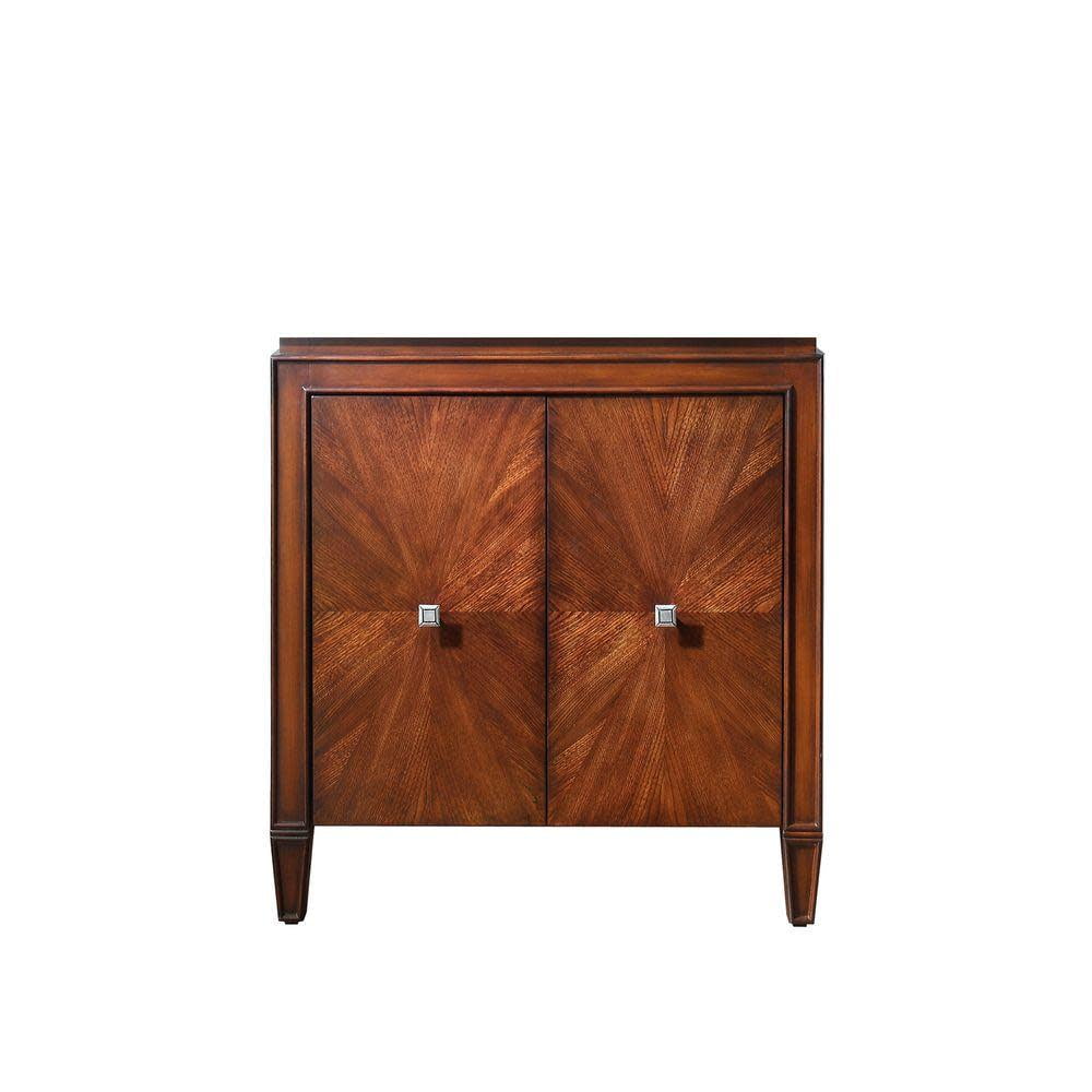 Brentwood 31" Walnut Wood Single Bathroom Vanity Base
