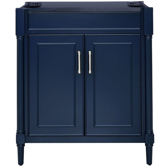 Avanity BRISTOL-V30-NB Bristol 30" Single Free Standing Vanity Cabinet Only - Blue