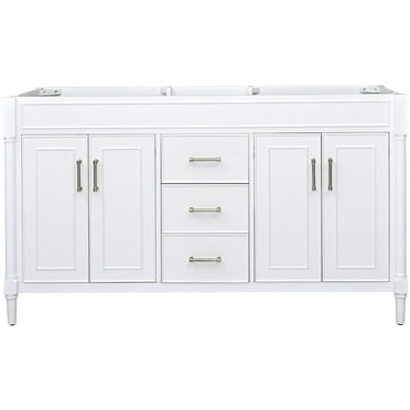 Avanity Bristol-V60 Bristol 60" Double Free Standing Vanity Cabinet Only - White