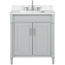 Avanity Bristol-Vs31-E Bristol 32" Free Standing Single Basin Vanity Set - Grey