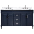 thumbnail image 1 of Avanity BRISTOL-VS61-NB-E Bristol 60" Free Standing Double Basin Vanity Set - Blue, 1 of 7