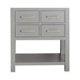thumbnail image 1 of Avanity BROOKS-V30-CG Brooks 30" Single Free Standing Wood Vanity Cabinet Only - Grey, 1 of 5