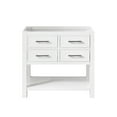 thumbnail image 1 of Avanity Brooks-V36 Brooks 36" Single Free Standing Wood Vanity Cabinet Only - White, 1 of 6