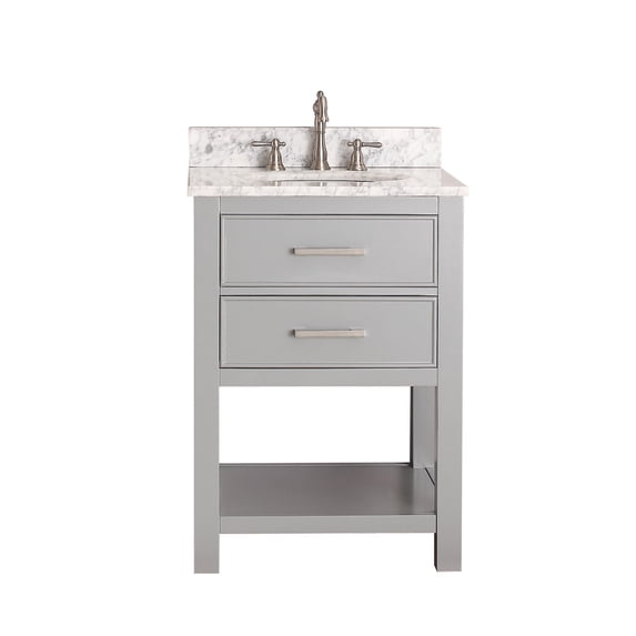 Avanity Brooks-Vs24 Brooks 24" Brooks 24” Free Standing Single Basin Vanity Set - Grey