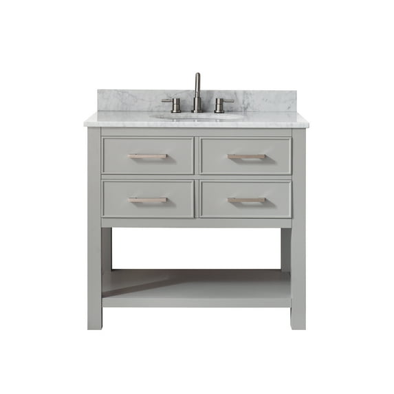 Avanity Brooks-Vs36 Brooks 36" Free Standing Single Basin Vanity Set - Grey
