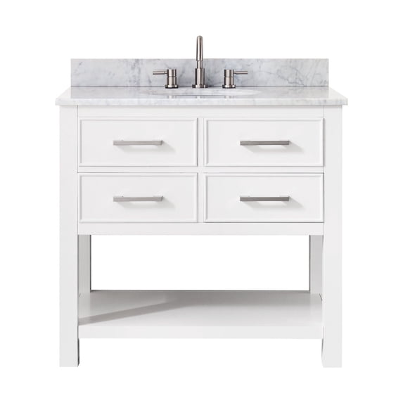 Avanity Brooks-Vs36 Brooks 36" Free Standing Single Basin Vanity Set - White