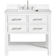 thumbnail image 1 of Avanity BROOKS-VS37-WT-E Brooks 36" Free Standing Single Basin Vanity Set - White, 1 of 7