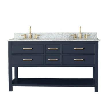 Avanity Brooks-Vs60-C Brooks 60" Free Standing Double Basin Vanity Set - Blue