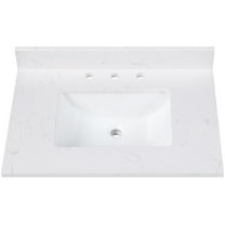 Avanity Eut25-Rs 25" Engineered Stone Vanity Top - Cala White