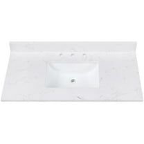 Avanity Eut43-Rs 43" Engineered Stone Vanity Top - Cala White
