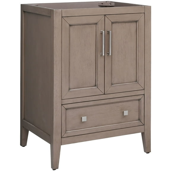Avanity Everette-V24-Wd Everette 24" Single Free Standing Vanity Cabinet Only - MultiColor