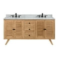 thumbnail image 1 of Avanity HARPER-VS61-NT Harper 61" Free Standing Double Basin Vanity Set - MultiColor, 1 of 3