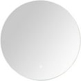 thumbnail image 1 of Avanity LUANA-M30 Luana 30" Diameter Modern Circular Frameless Bathroom Wall Mirror, 1 of 6