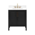 thumbnail image 1 of Avanity Luka-Vs31-Wt Luka 30" Free Standing Single Basin Vanity Set - Black Oak, 1 of 7