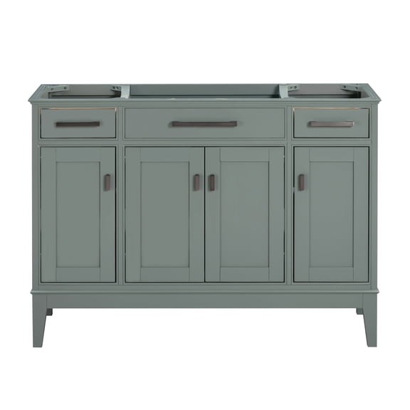 Avanity Madison-V48 Madison 48" Single Free Standing Vanity Cabinet Only - Smoke Green