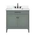 thumbnail image 1 of Avanity MADISON-VS37-SG-E Madison 36" Free Standing Single Basin Vanity Set - Smoke Green, 1 of 7