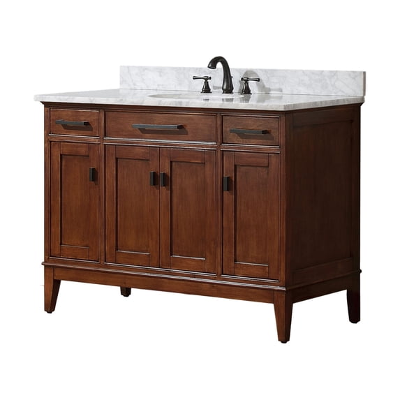 Avanity Madison-Vs48 Madison 48" Free Standing Single Basin Vanity Set - White
