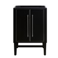 thumbnail image 1 of Avanity Mason-V24-S Mason 24" Single Free Standing Wood Vanity Cabinet Only - Black, 1 of 7